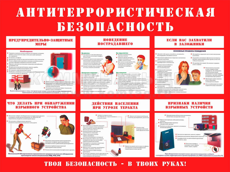 Урок, посвященный вопросам антитеррористической защищенности объектов (территорий) образовательных организаций.